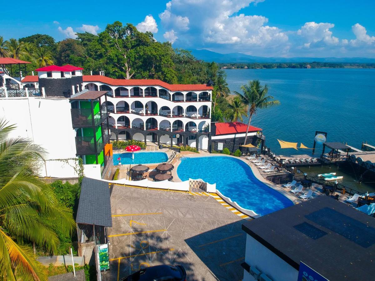 Hotel Mi Paraiso Rio Dulce Castillo de San Felipe Eksteriør billede